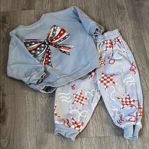 Patriotic Kids Jogger Set